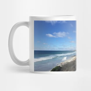 Ocean Surf In Carlsbad, California Mug